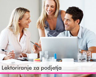 Lektoriranje za podjetja